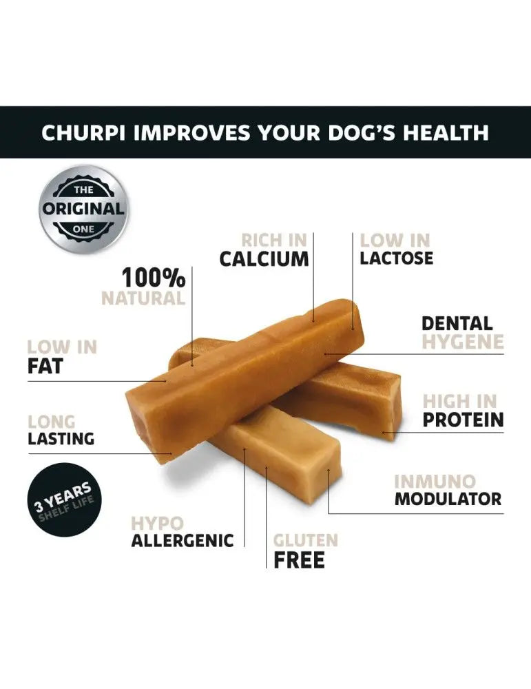 Barre de fromage premium au lait de Yak CHURPI