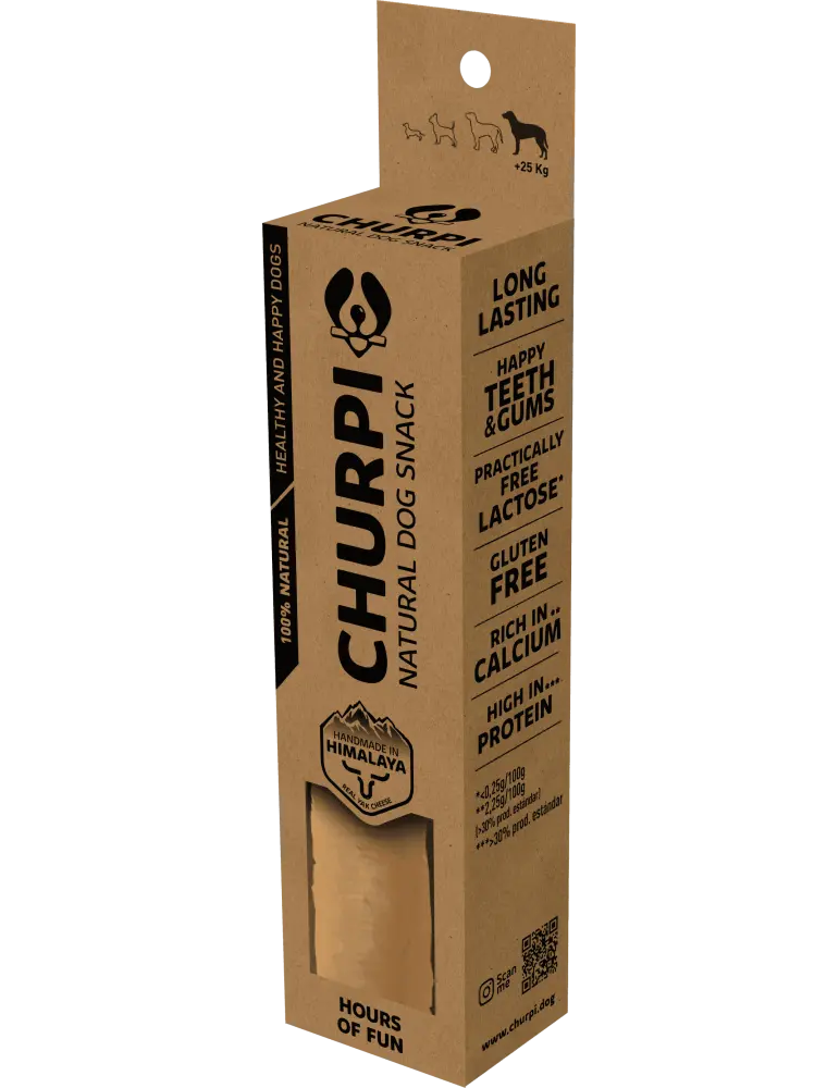 Barre de fromage premium au lait de Yak CHURPI