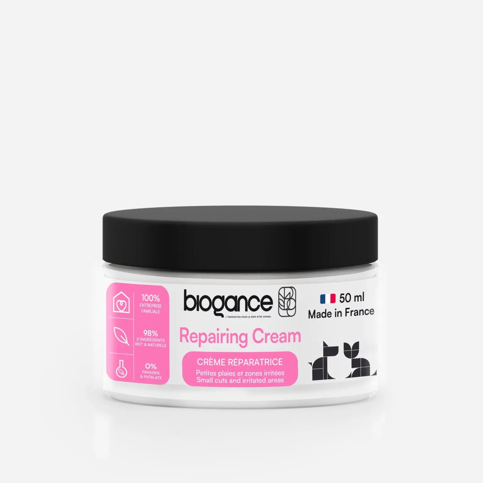 Biogance - Repairing Cream - creme réparatrice - Chien et Chat BIOGANCE