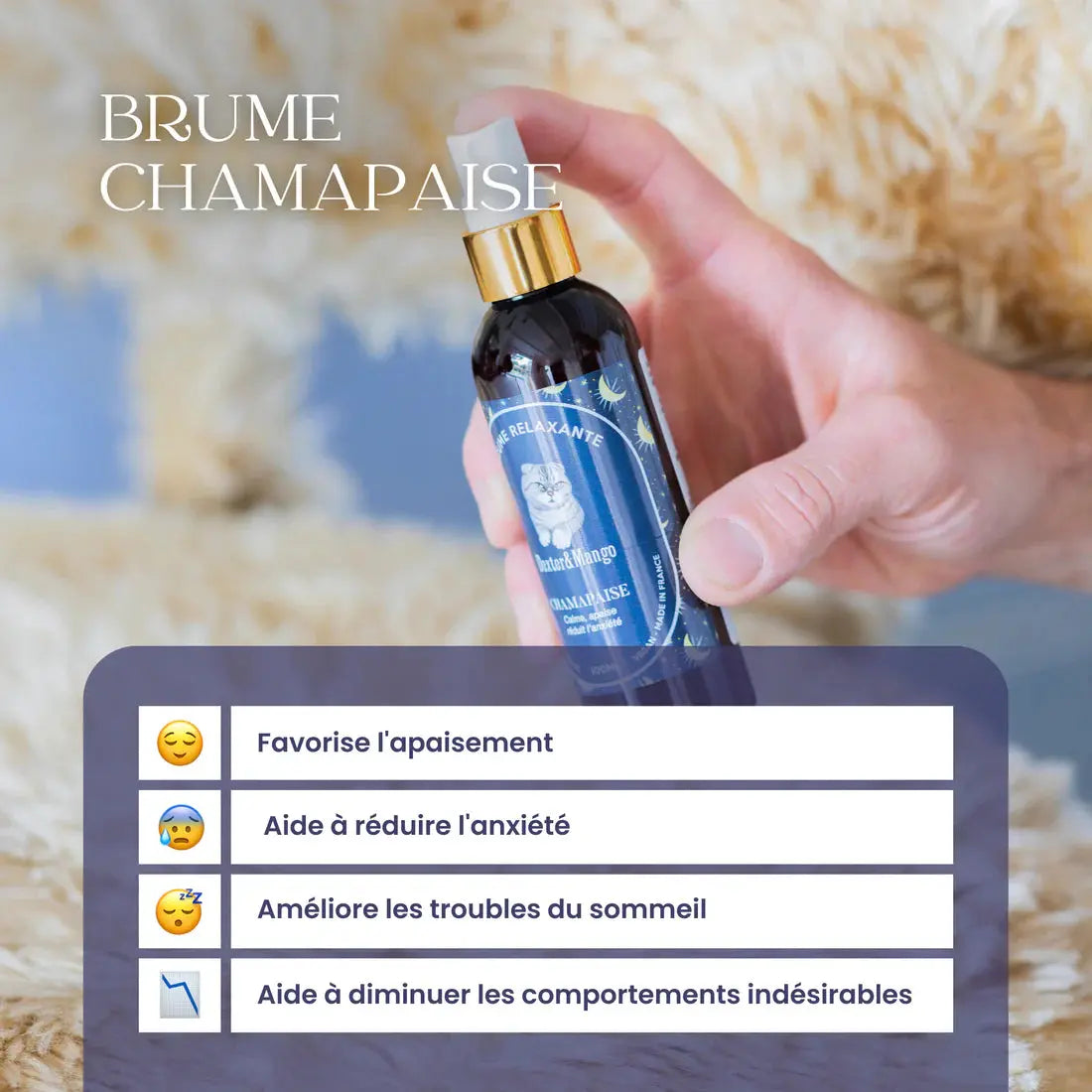 Brume relaxante Chamapaise DEXTER & MANGO