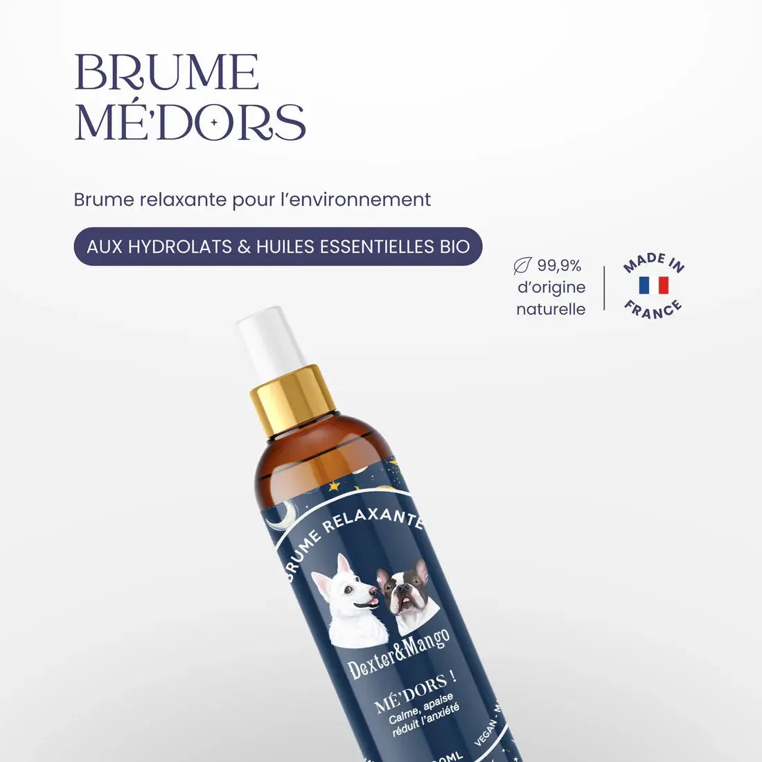 Brume relaxante Mé’dors DEXTER & MANGO