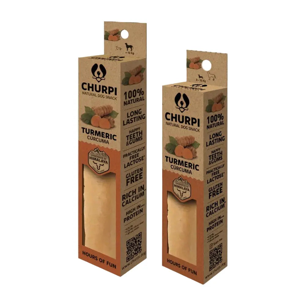 CHURPI - Barre de fromage premium au lait de Yak et Curcuma CHURPI