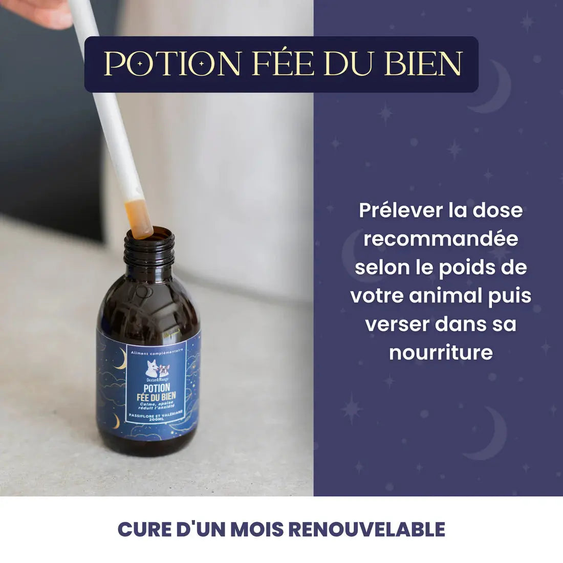 Complément alimentaire – Potion Fée du bien DEXTER & MANGO