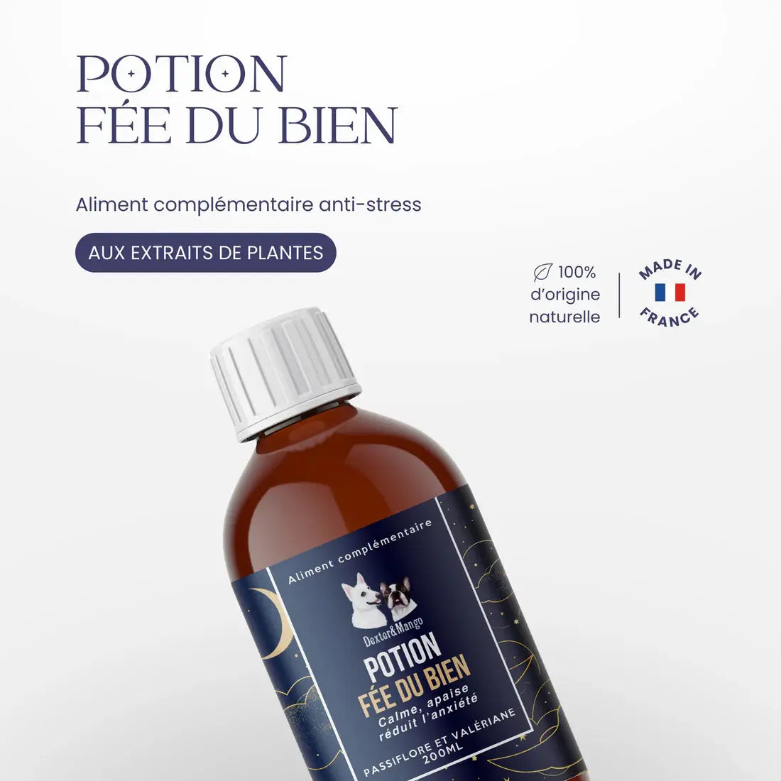 Complément alimentaire – Potion Fée du bien DEXTER & MANGO