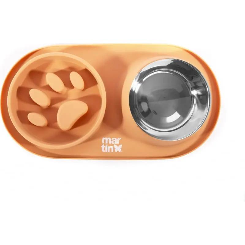 Double gamelle anti-glouton et inoxydable DOG & CAT ETOILES