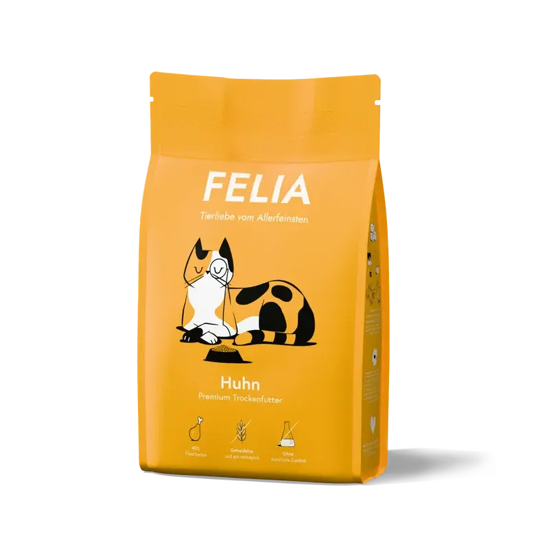 FRED & FELIA - Croquettes chat Premium au Poulet FRED & FELIA