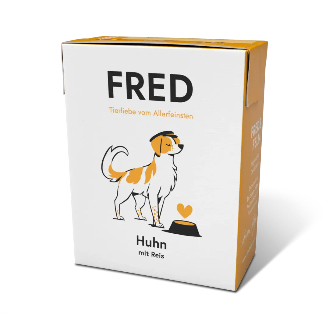 FRED & FELIA - pâtée chien - Poulet et Riz FRED & FELIA