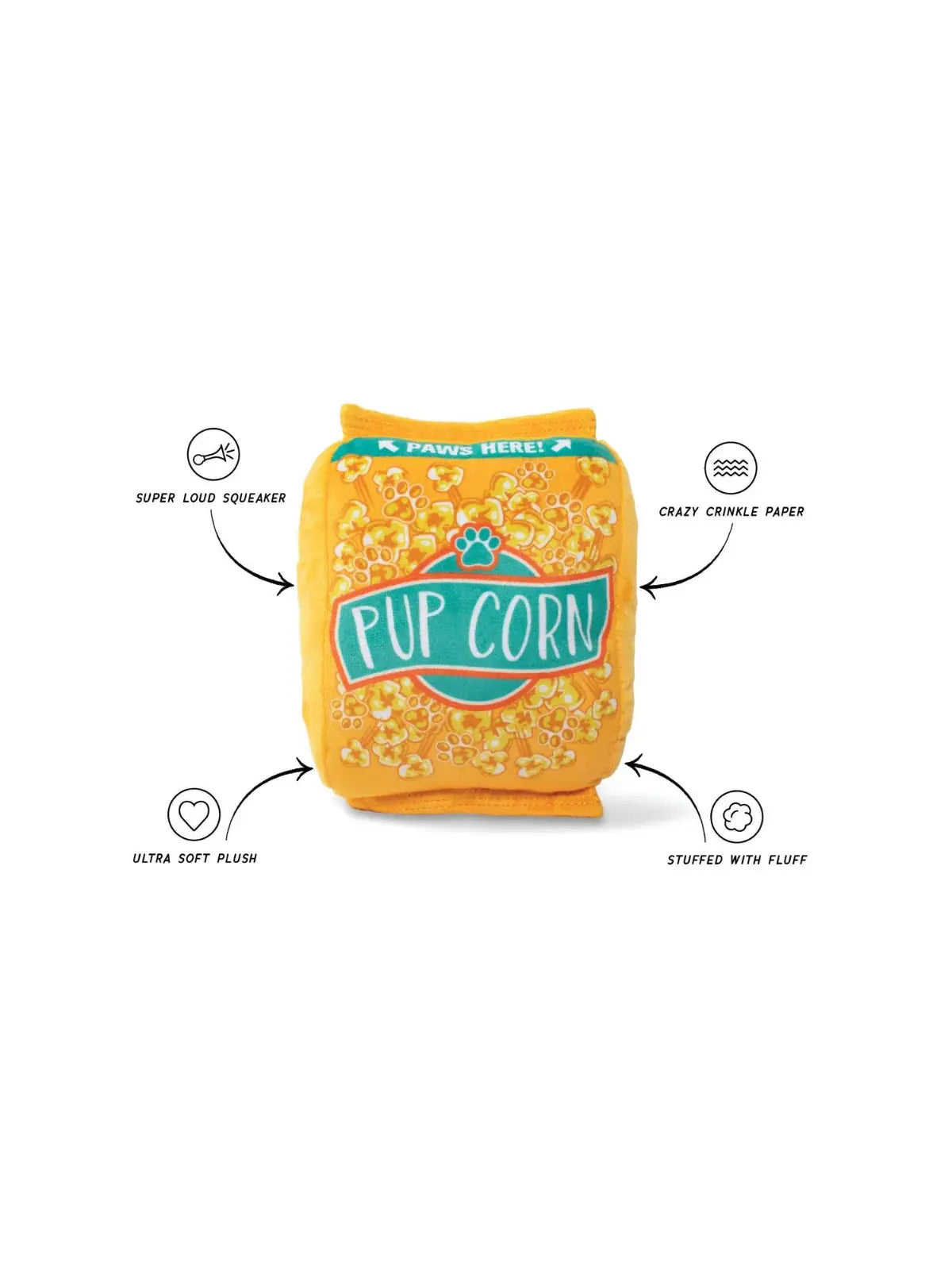 FRINGE - Jouet Chien - Pup corn FRINGE