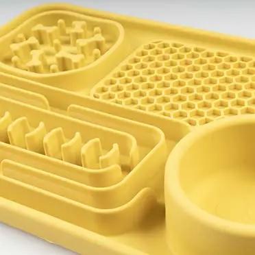 Gamelle anti-glouton et Tapis de léchage MARTIN
