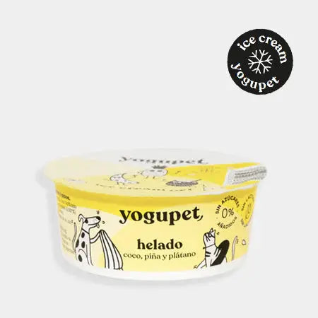 Glace au yaourt pour chien et chat - Coco Ananas Banane -Yogupet YOGUPET