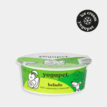 Glace au yaourt pour chien et chat -Pomme Poire et Kiwi -Yogupet YOGUPET