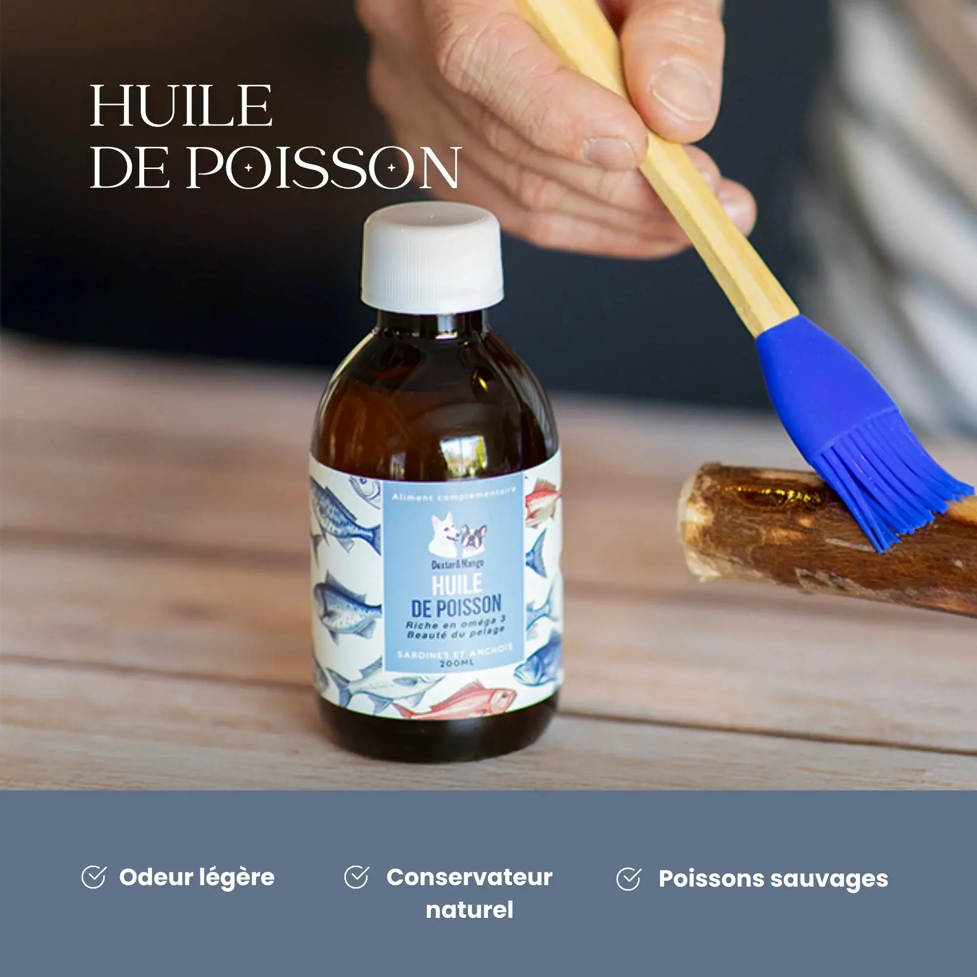 Huile de poisson DEXTER & MANGO