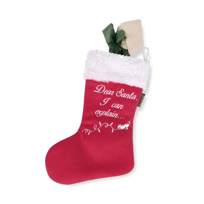 Jouet Chien - Chaussette de Noël - PETPLAY PET PLAY