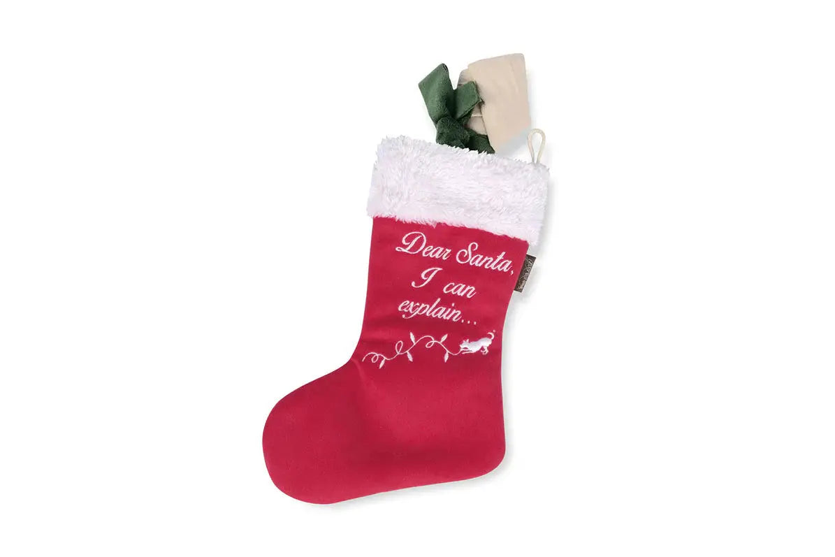 Jouet Chien - Chaussette de Noël - PETPLAY PET PLAY