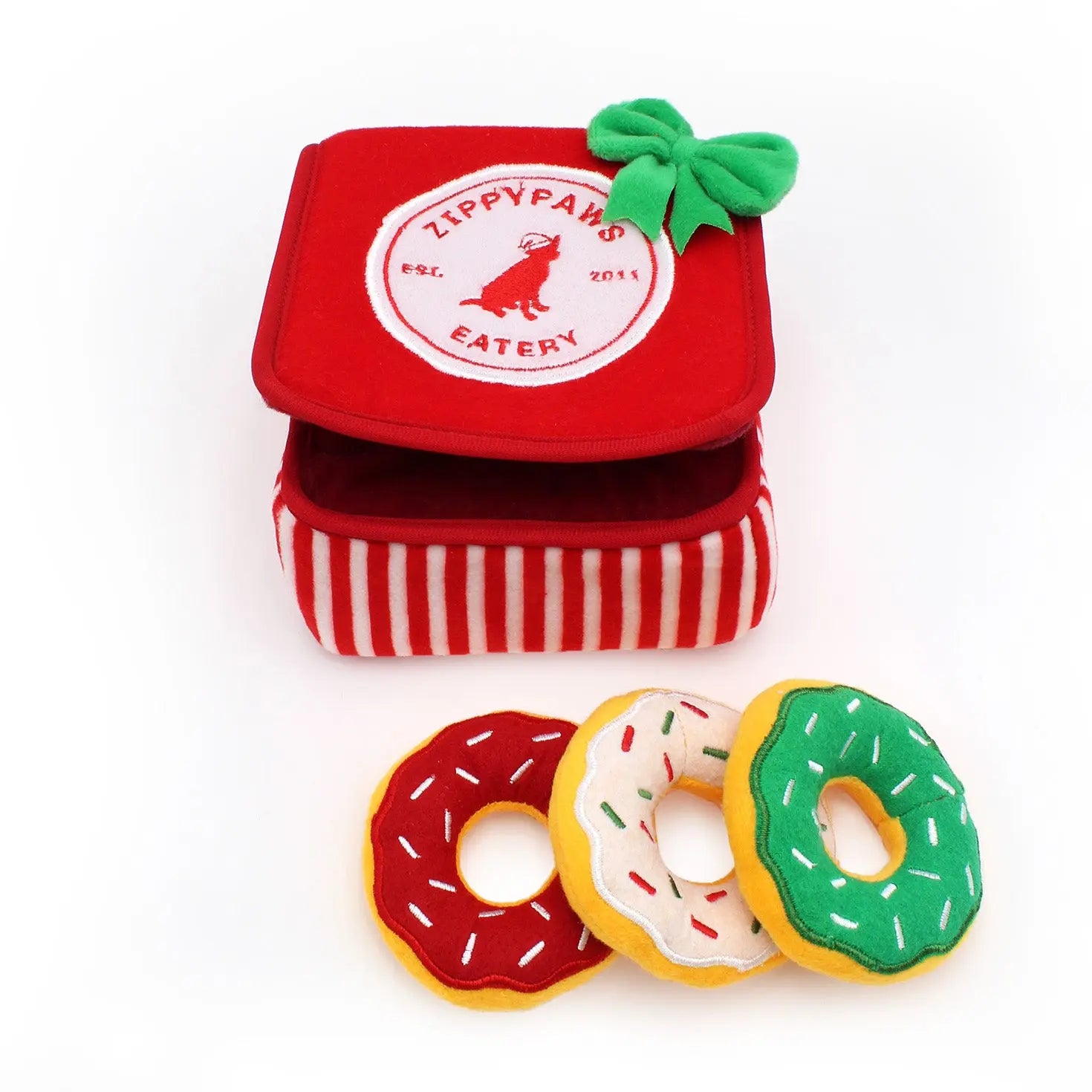 Jouet enrichissement – Les donuts de Noël ZIPPYPAWS