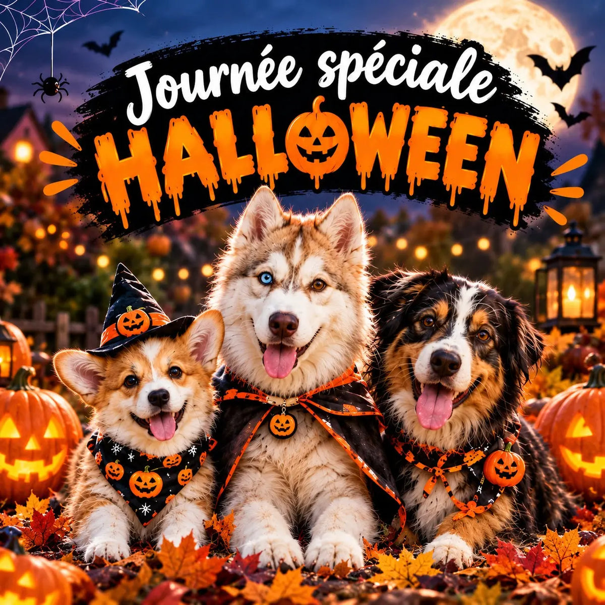 Journée Spéciale Halloween DOG & CAT ETOILES