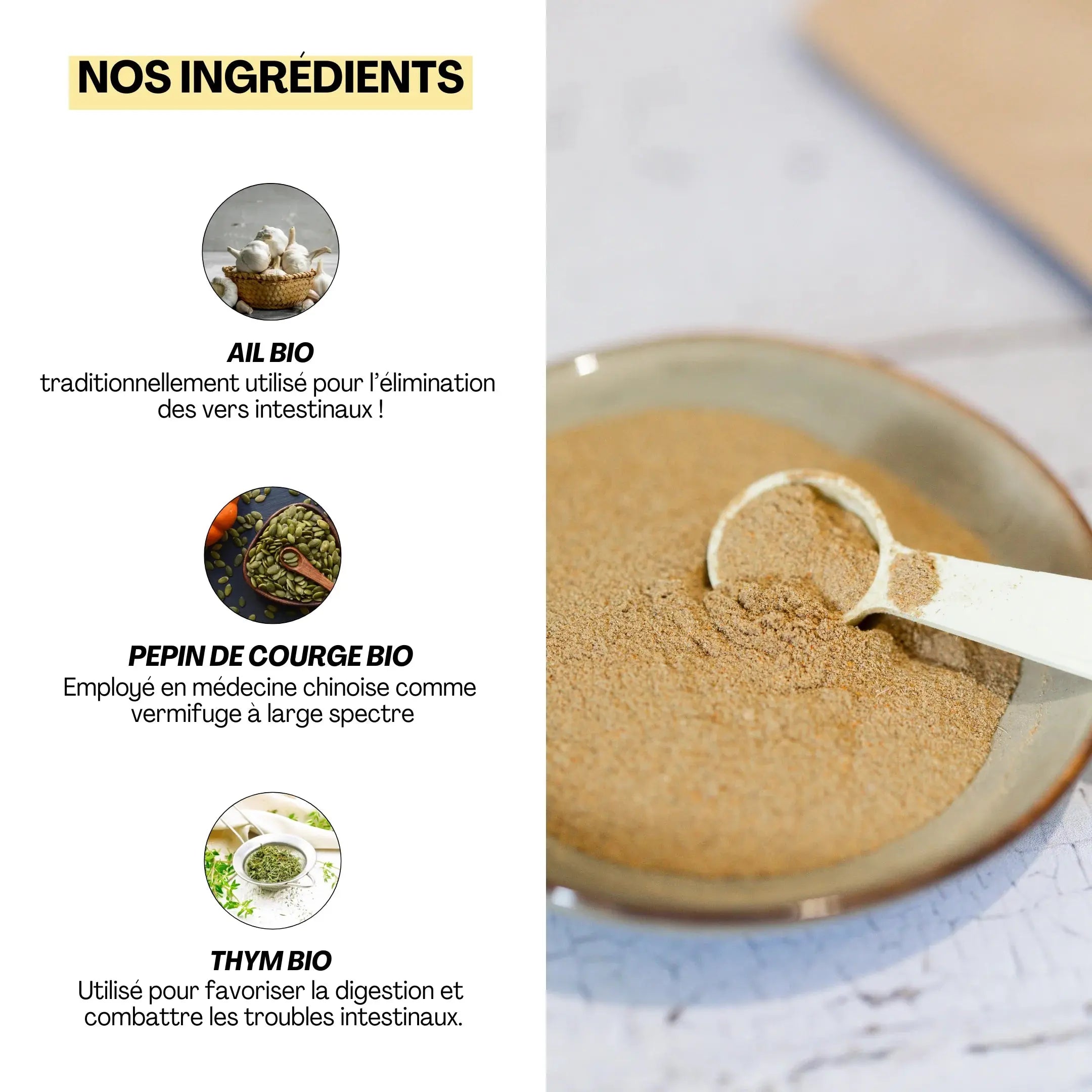 L’aliment complémentaire Vermi'selles DEXTER & MANGO