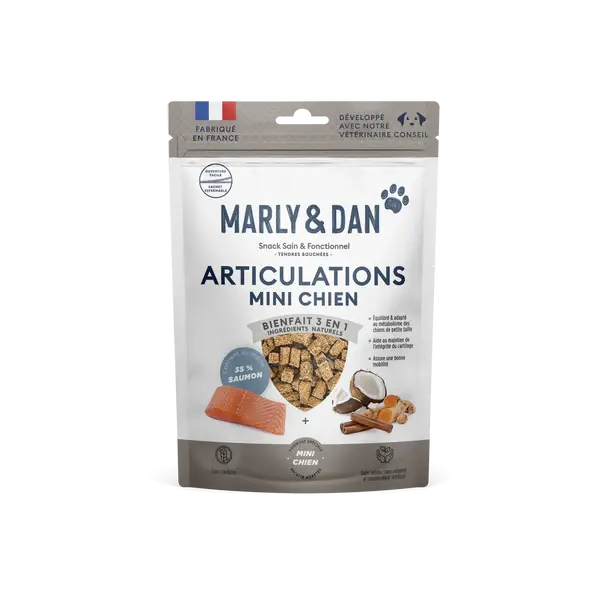Marly & Dan - Friandises Articulations Mini Chien Marly & Dan