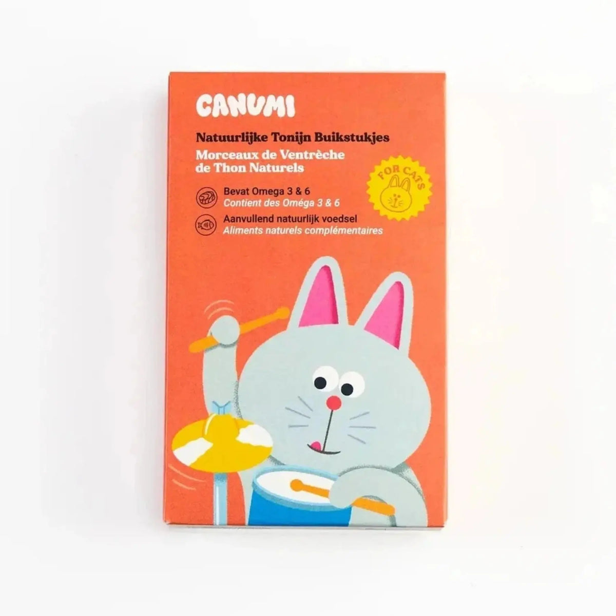 Morceaux de Ventrèche de Thon Naturels pour chat - Canumi CANUMI