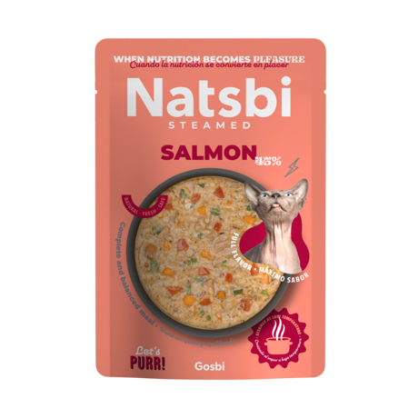 Natsbi Saumon vapeur - Chat NATSBI