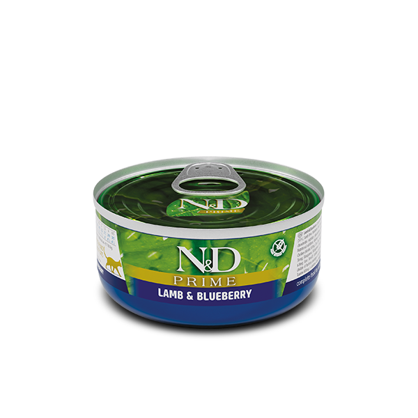 Nourriture humide cat – Agneau & Myrtille – 70g – FARMINA N&D FARMINA