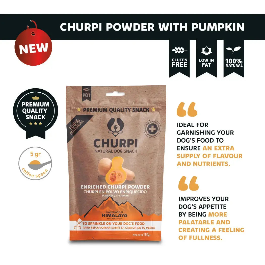 Poudre de fromage de Yak et Citrouille CHURPI