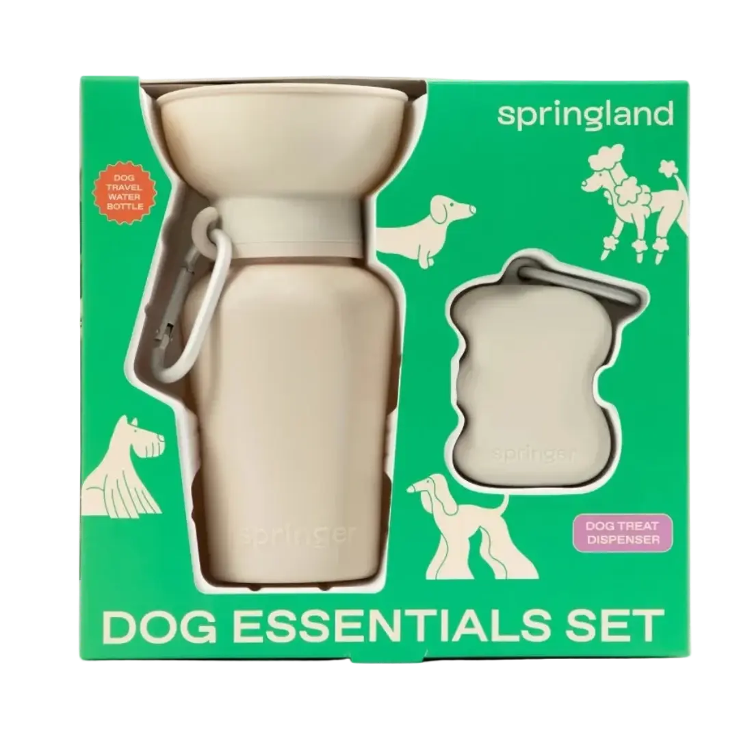 SPRINGLAND - Coffret Gourde & Pochette Friandises SPRINGLAND