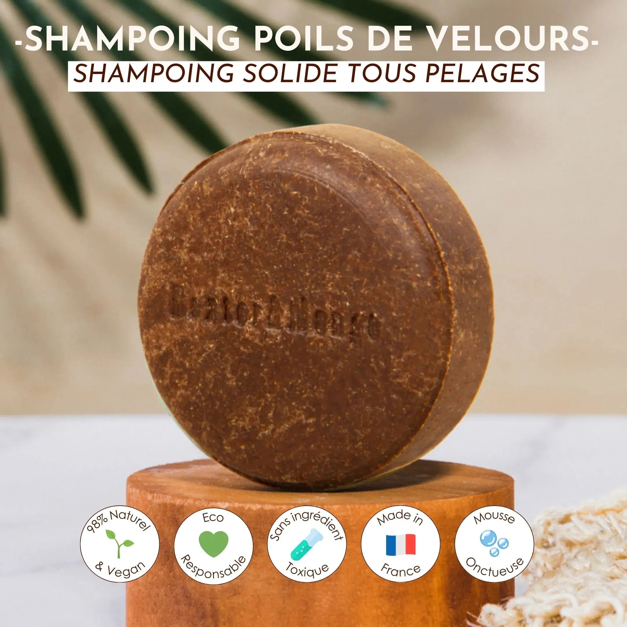 Shampoing solide poils de velours DEXTER & MANGO