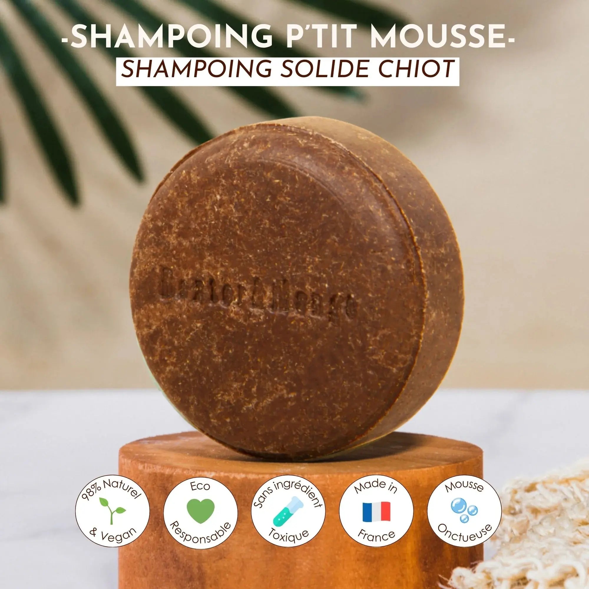 Shampoing solide pour chiot - P'tit mousse DEXTER & MANGO