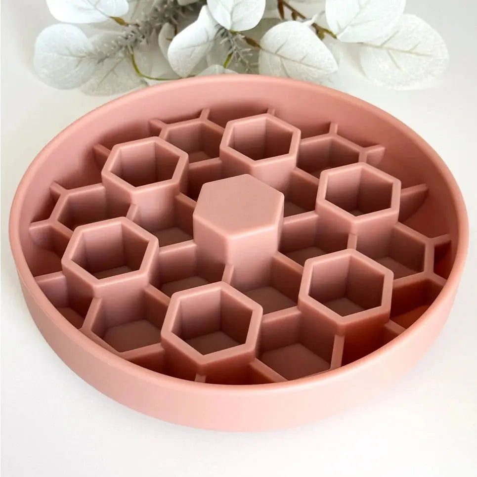Slow Bowl Honeycomb - Gamelle pour chiens - tapis à lécher DOG & CAT ETOILES