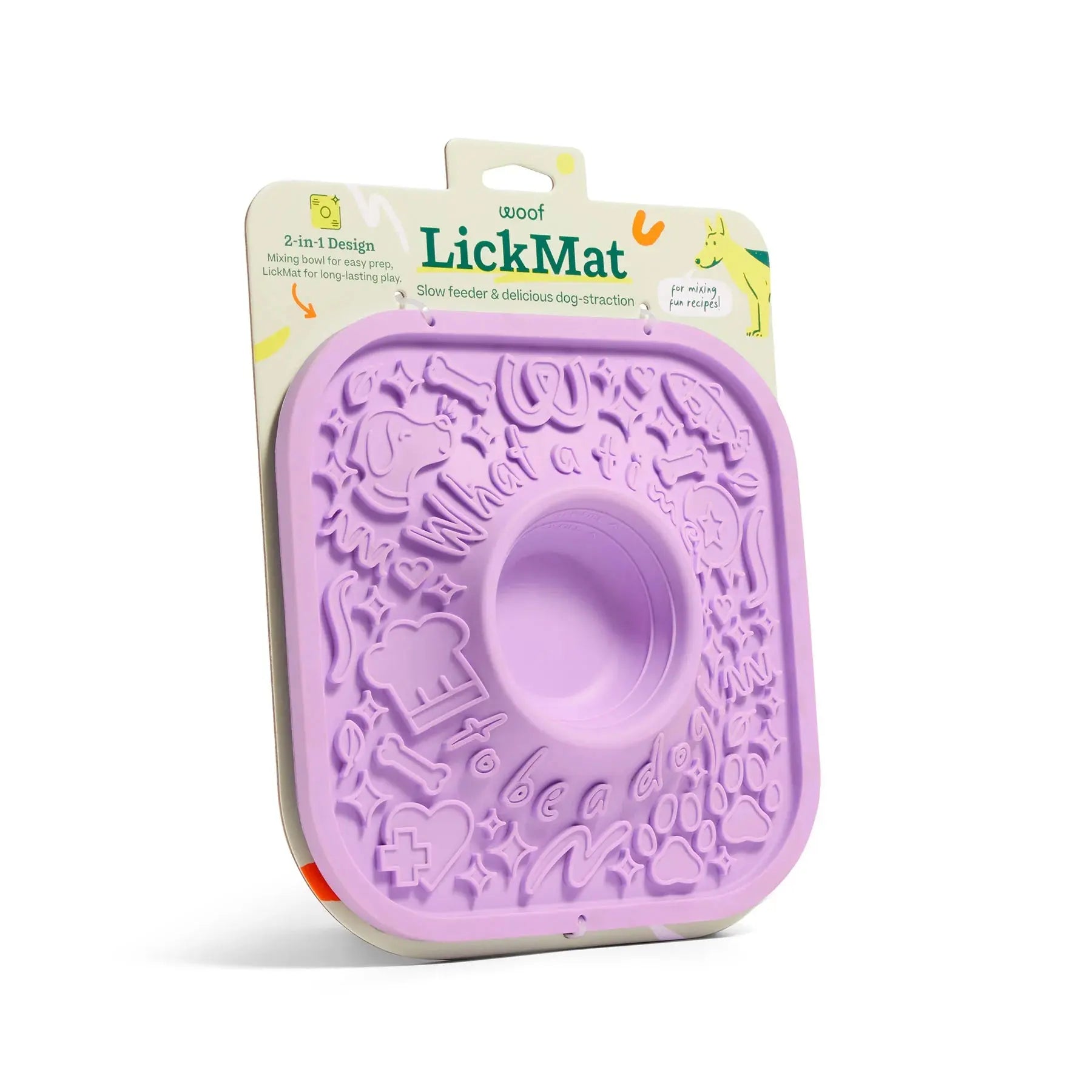 WOOF - Tapis de lèche WOOF