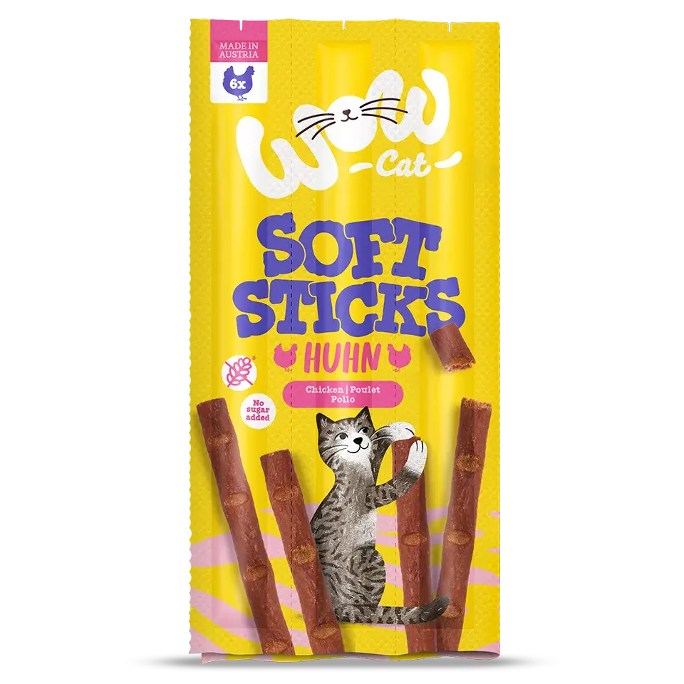 WOW - Soft Sticks pour chat WOW