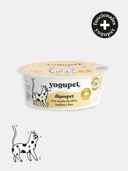 Yaourt sans lactose pour chat - Digestion - Yogupet YOGUPET