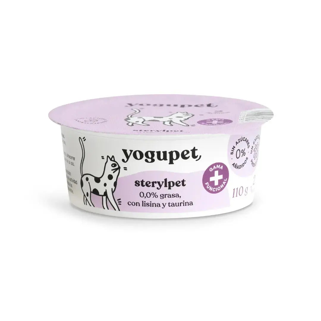 Yaourt sans lactose pour chat - stérilisé - Yogupet YOGUPET