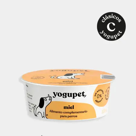 Yaourt sans lactose pour chien - Miel- Yogupet YOGUPET