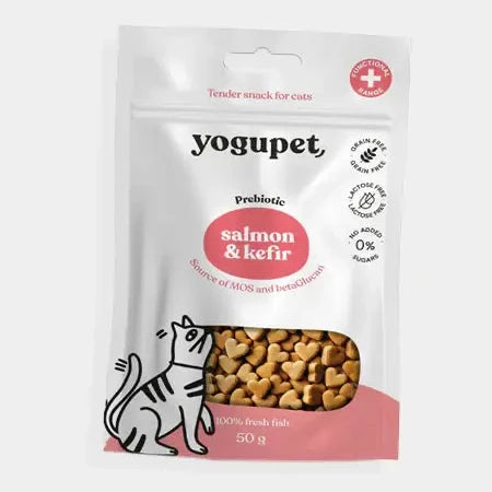 Yogupet friandises chat - Saumon kéfir YOGUPET
