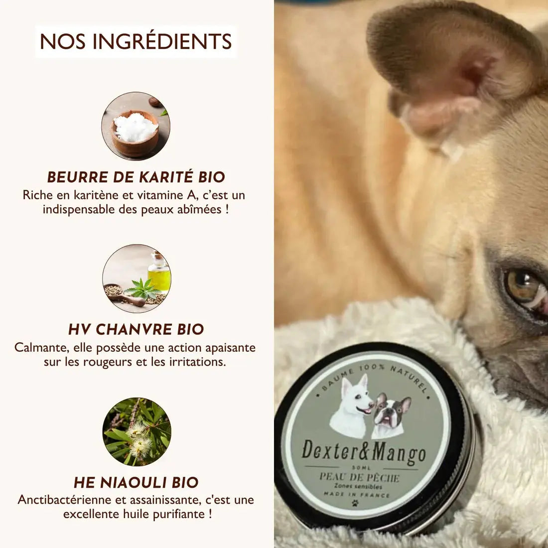 Baume Peau de Pêche DEXTER & MANGO