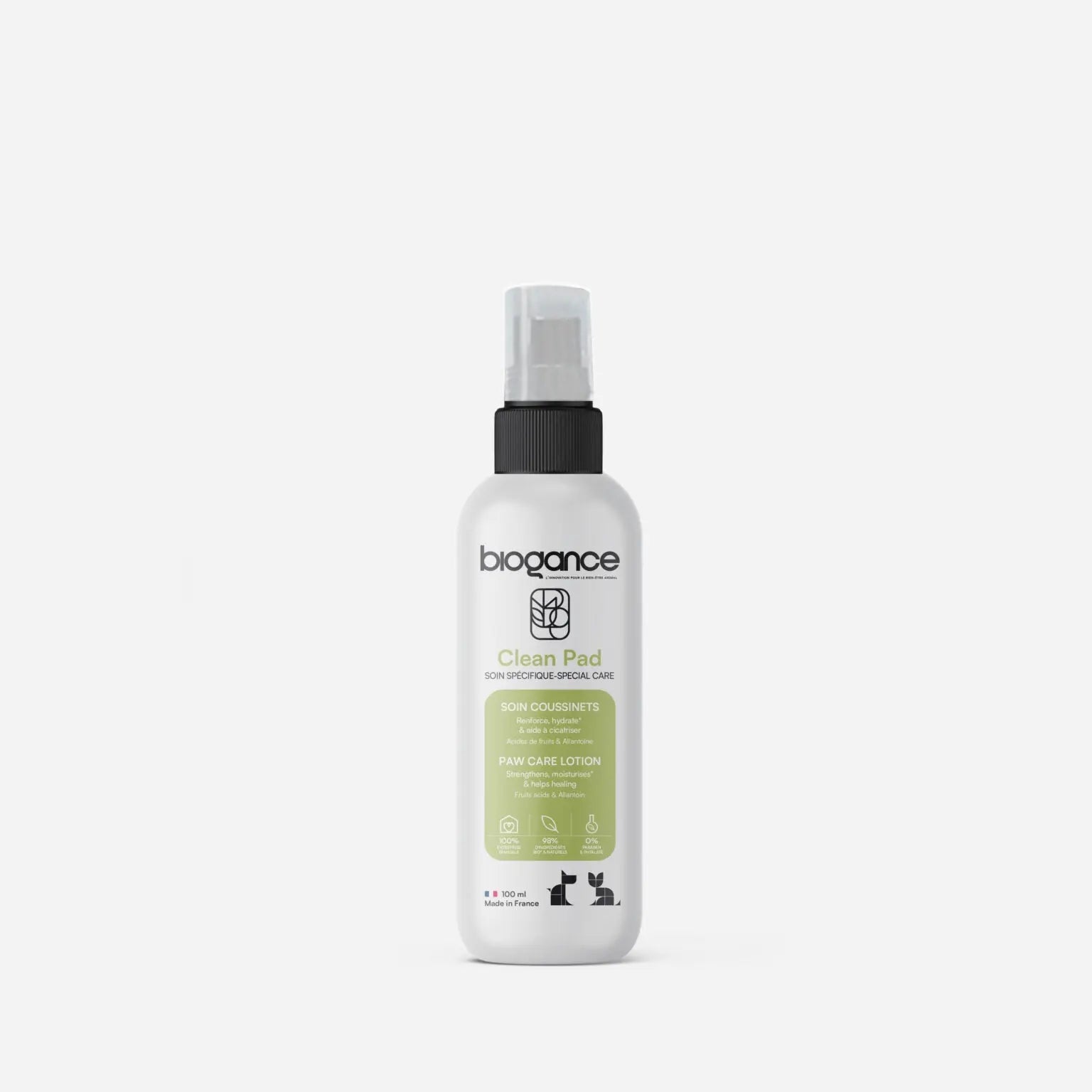 Biogance - Clean Pad - Soin Coussinets- Chien et Chat BIOGANCE