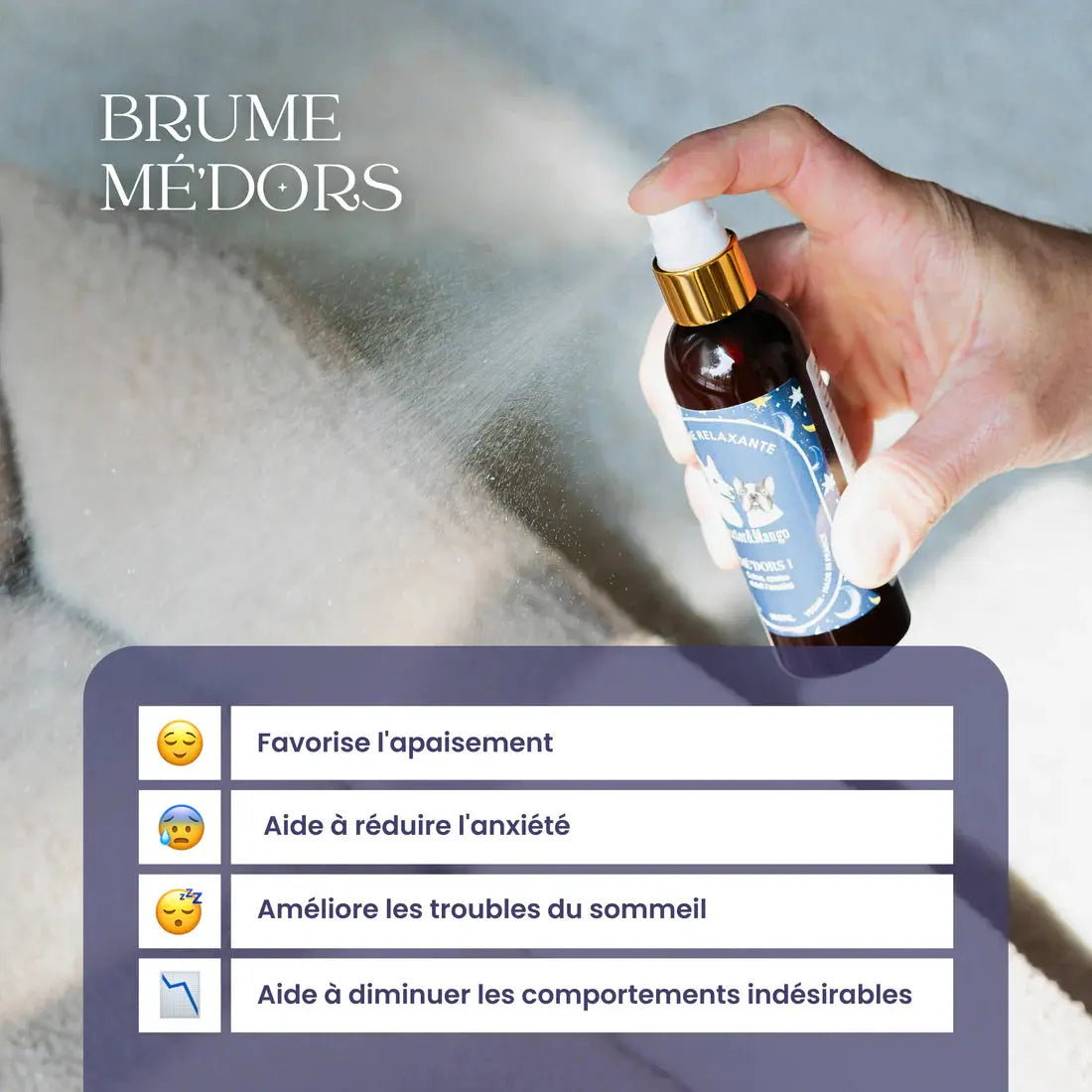 Brume relaxante Mé’dors DEXTER & MANGO
