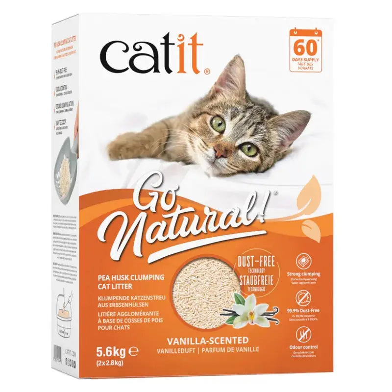 CATIT GO NATURAL -Litière agglomérante pour chat Catit