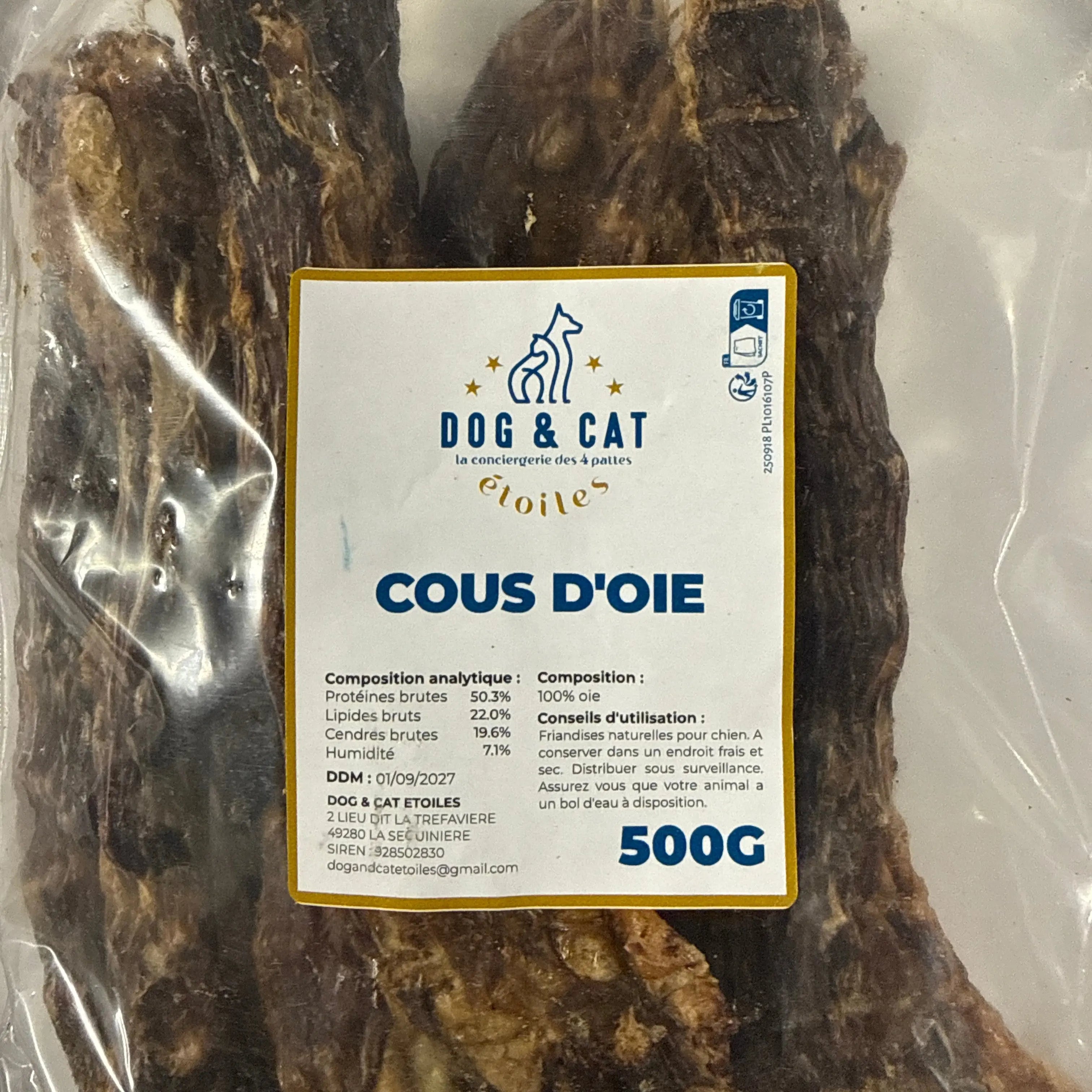 Cou de d'oie DOG & CAT ETOILES