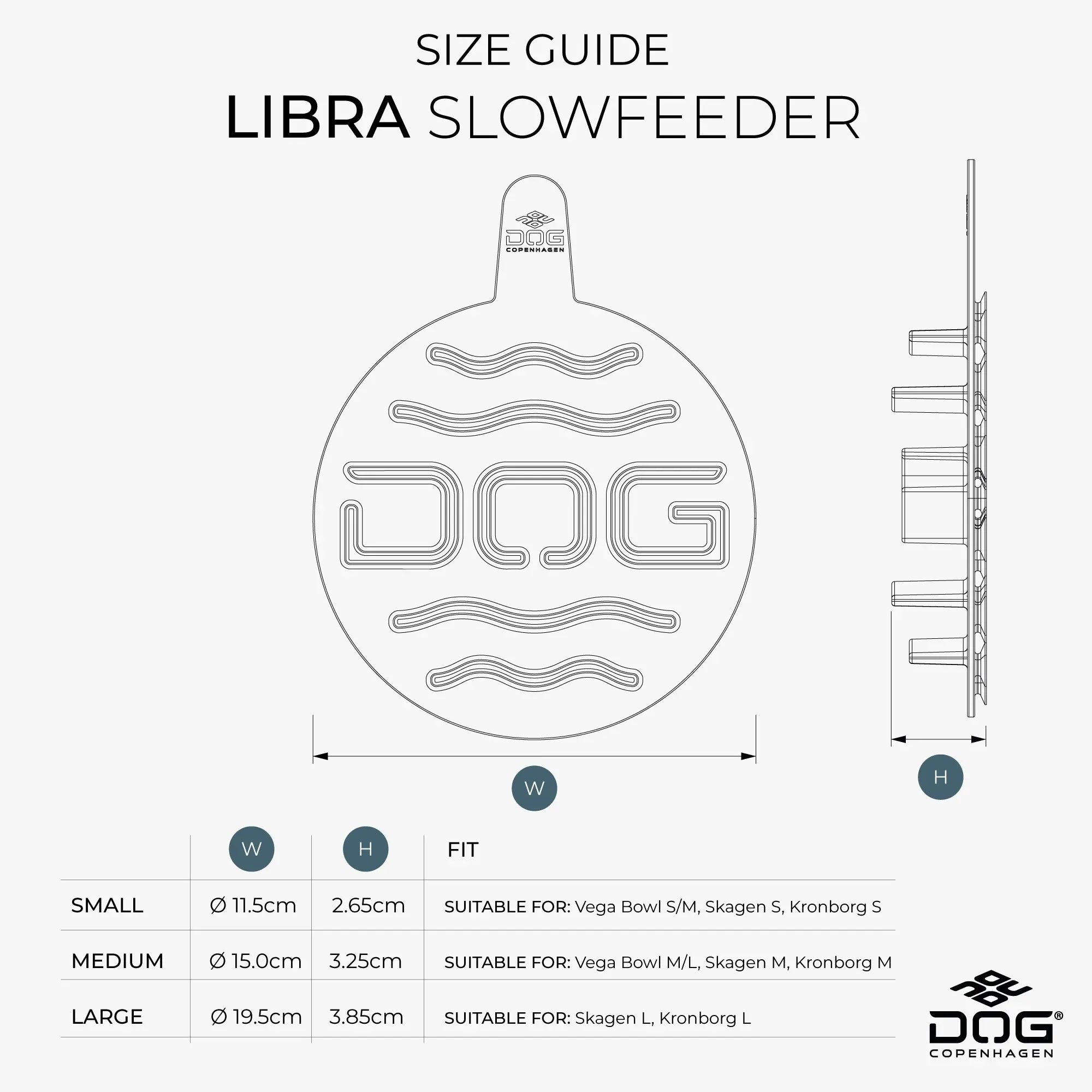 DOG COPENHAGEN - Libra Slowfeeder DOG COPENHAGEN