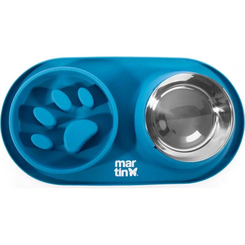 Double gamelle anti-glouton et inoxydable DOG & CAT ETOILES