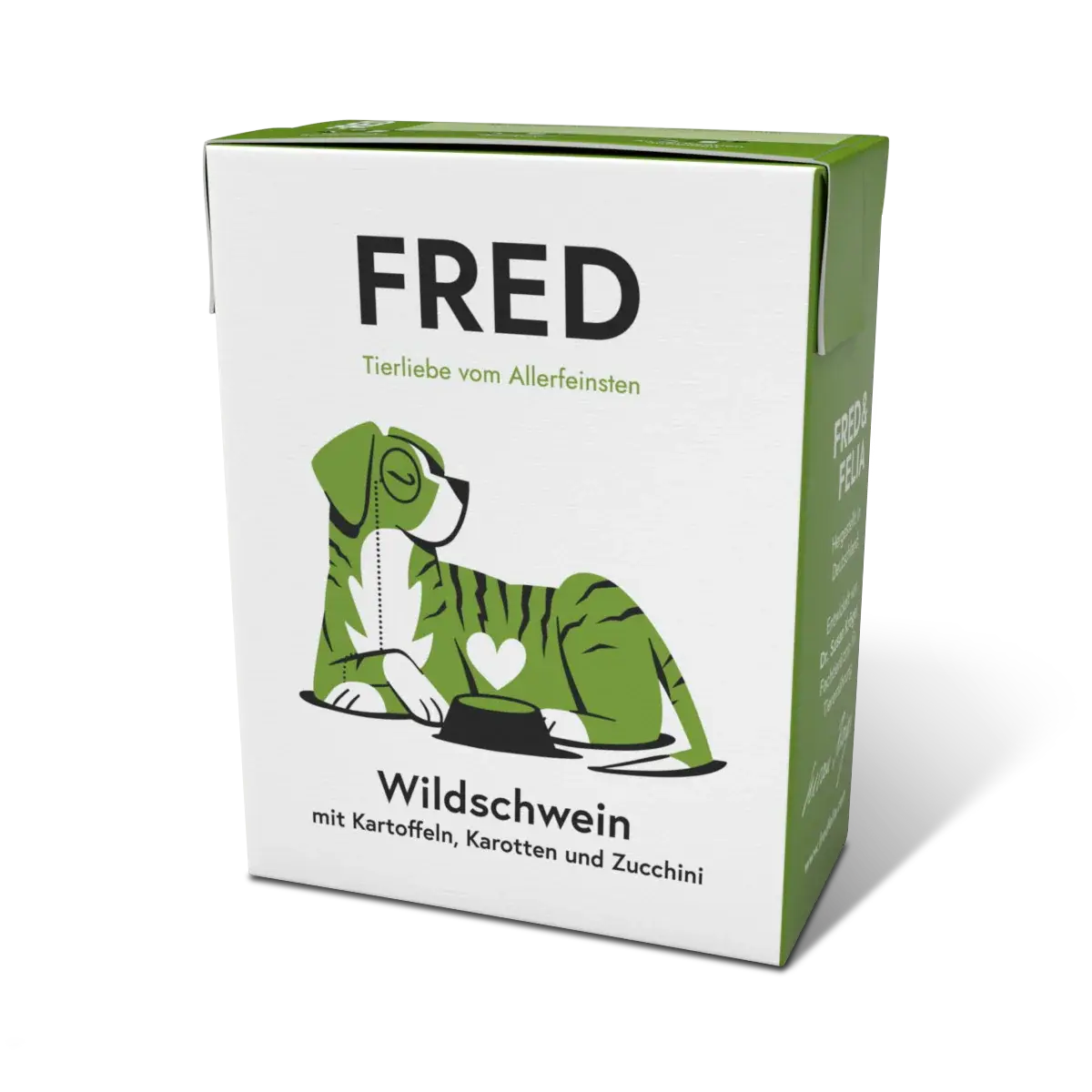 FRED & FELIA - Pâtée chien - Sanglier pommes de terre et carottes FRED & FELIA