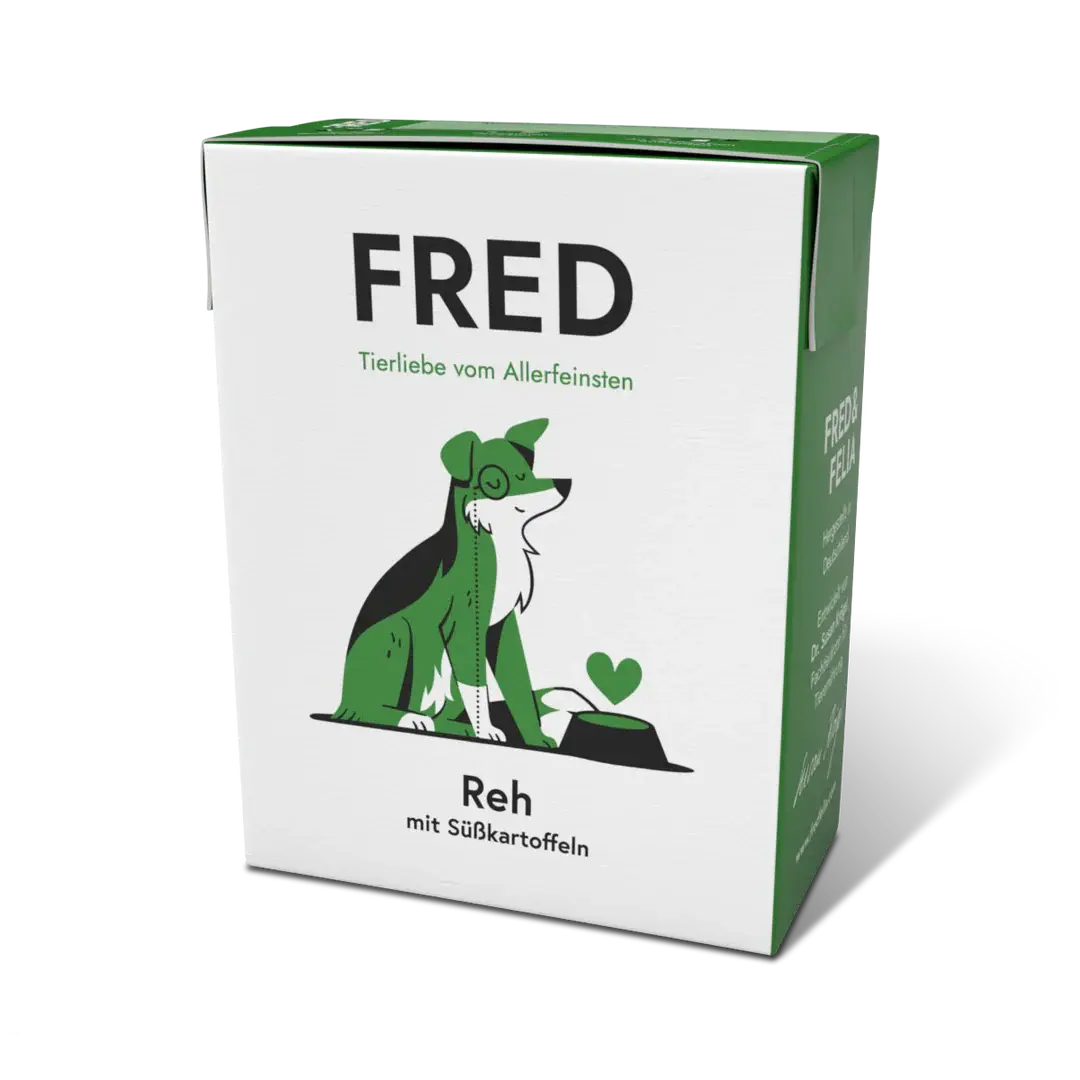 FRED & FELIA - pâtée chien - Cerf et patates douces NATSBI