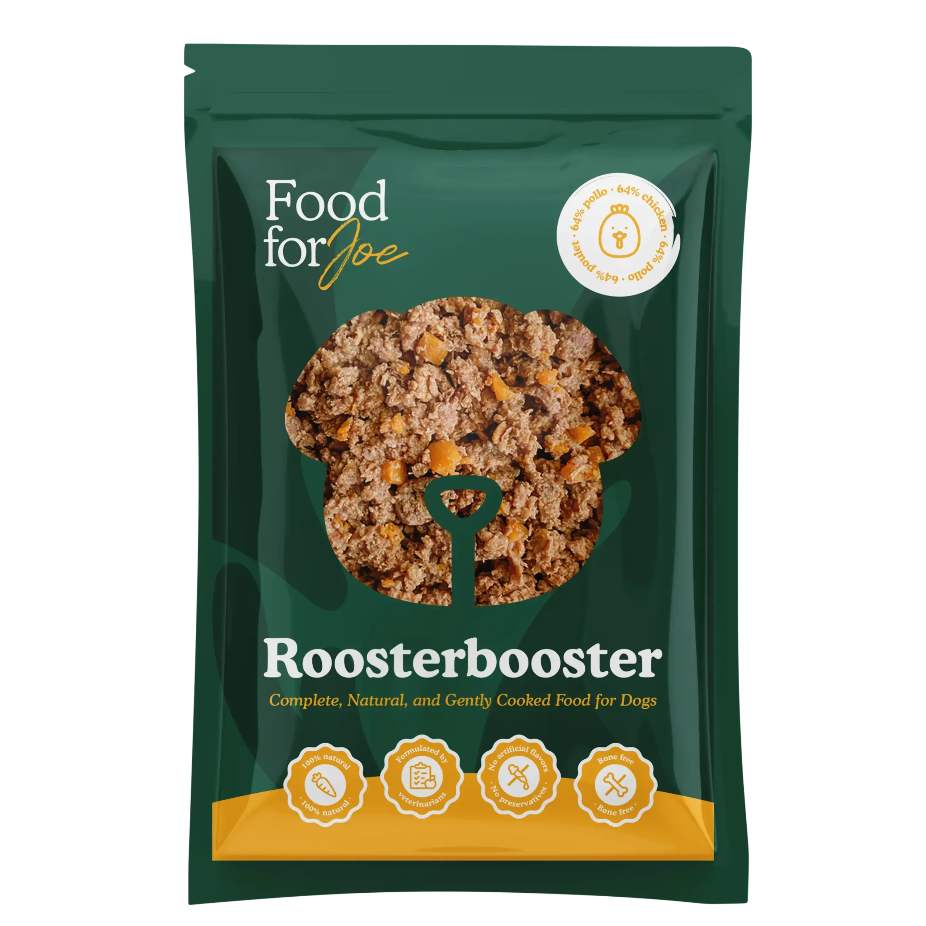 Food For Joe - Roosterbooster - Chien NATSBI