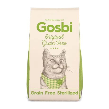 GOSBI - Croquettes chat - Original Cat Grain Free Sterilized GOSBI