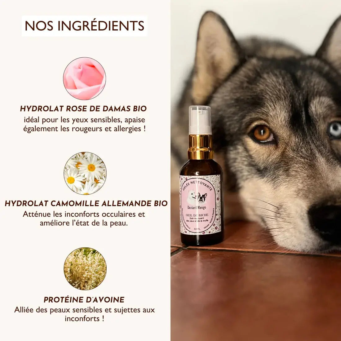 Gelée Nettoyante – Œil de Biche DEXTER & MANGO