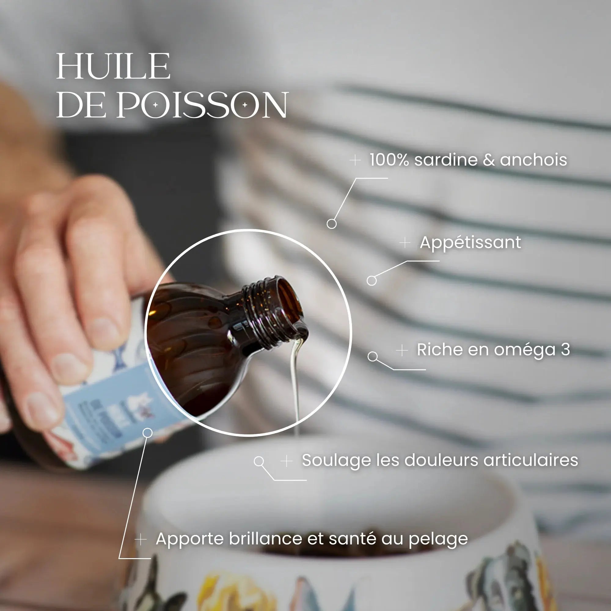 Huile de poisson DEXTER & MANGO