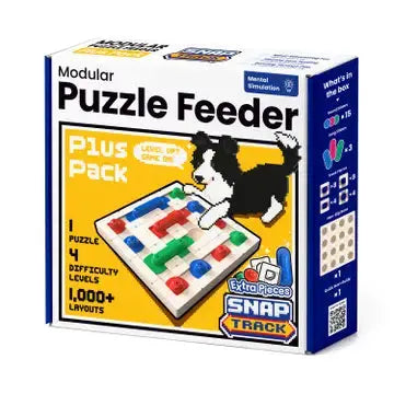 Jeu d’Intelligence Modulaire pour Chien - Labyrinthe Évolutif & Enrichissement Mental- Puzzle feeder -Plus Pack DOG & CAT ETOILES